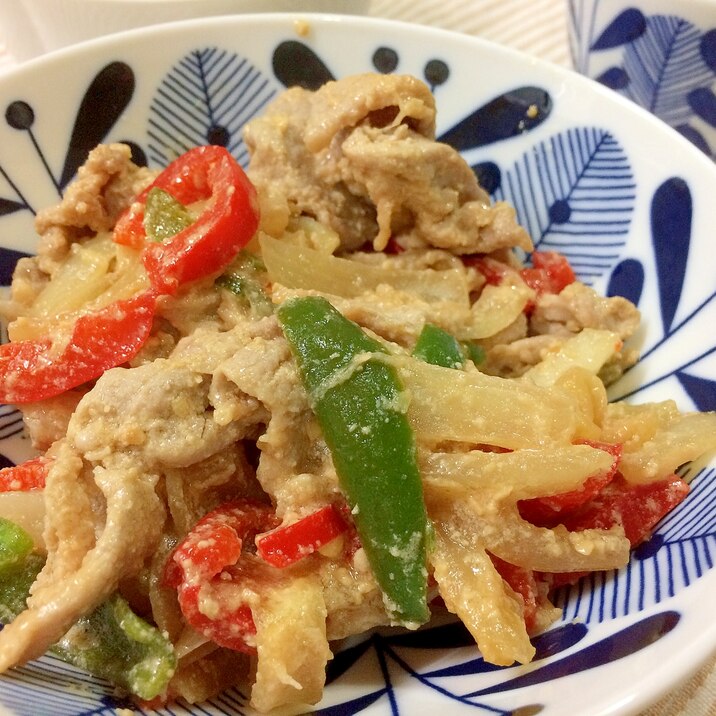 すっごい柔らか！豚肉と野菜の味噌ヨーグルト漬け焼き